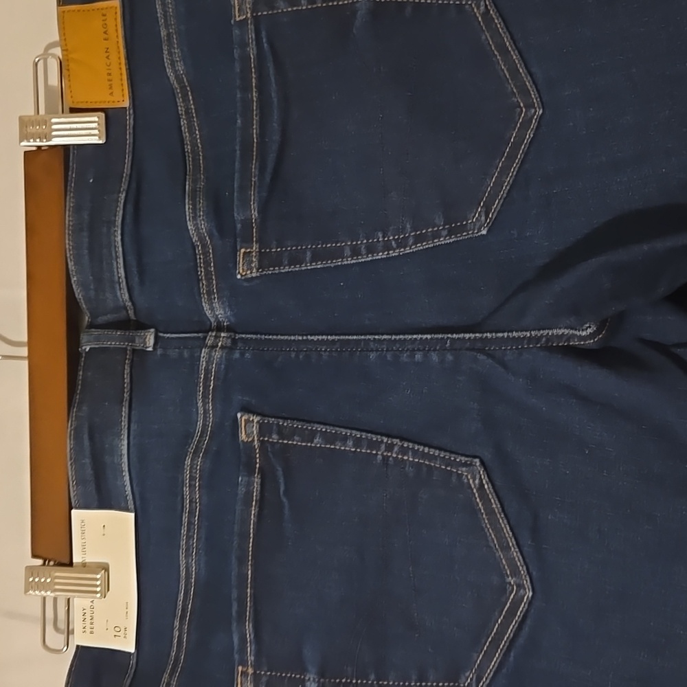 Womens American Eagle Skinny Bermuda Shorts Size 10 NWT - Picture 4 of 9